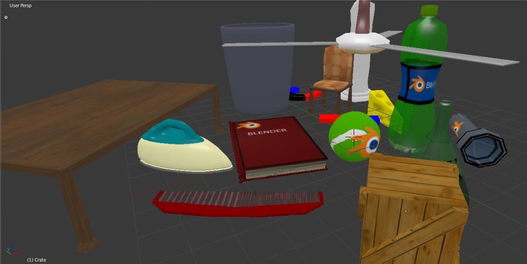 Misc Lowpoly Objects preview image 1